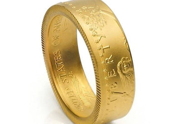 The Intrinsic Value of a 22kt Gold Coin Ring