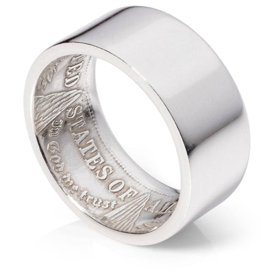 Morgan Silver Dollar Ring | Silver Coin Ring | Coin Jewelry