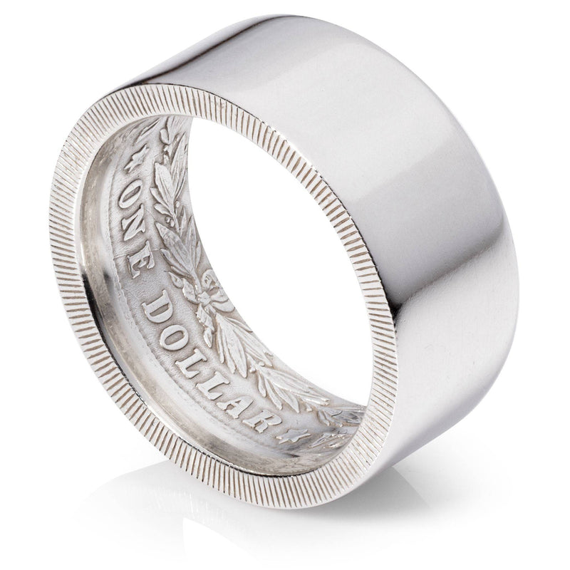Morgan Silver Dollar Ring | Silver Coin Ring | Coin Jewelry