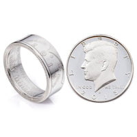 Kennedy Half Dollar Ring | Silver Coin Ring | Coin Jewelry