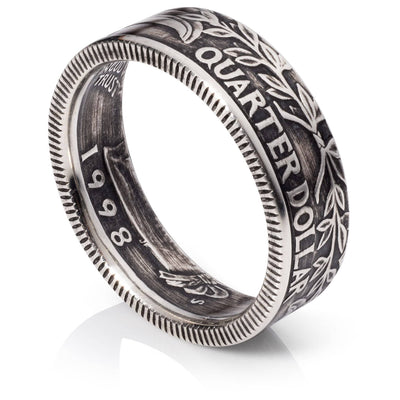 Quarter Ring | Silver Coin Ring | Coin Jewelry