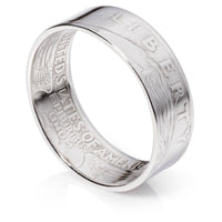 Quarter Ring | Silver Coin Ring | Coin Jewelry