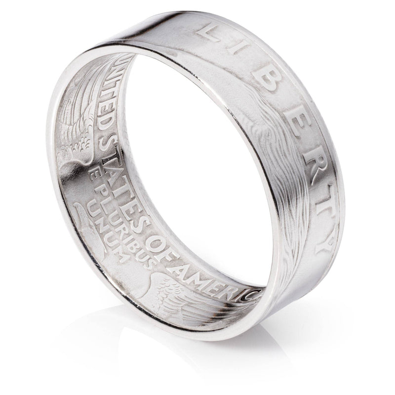Quarter Ring | Silver Coin Ring | Coin Jewelry