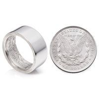 Morgan Silver Dollar Ring | Silver Coin Ring | Coin Jewelry